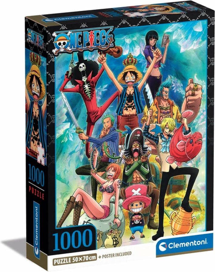 Clementoni ONE PIECE 1000 PC PUZZLE 1