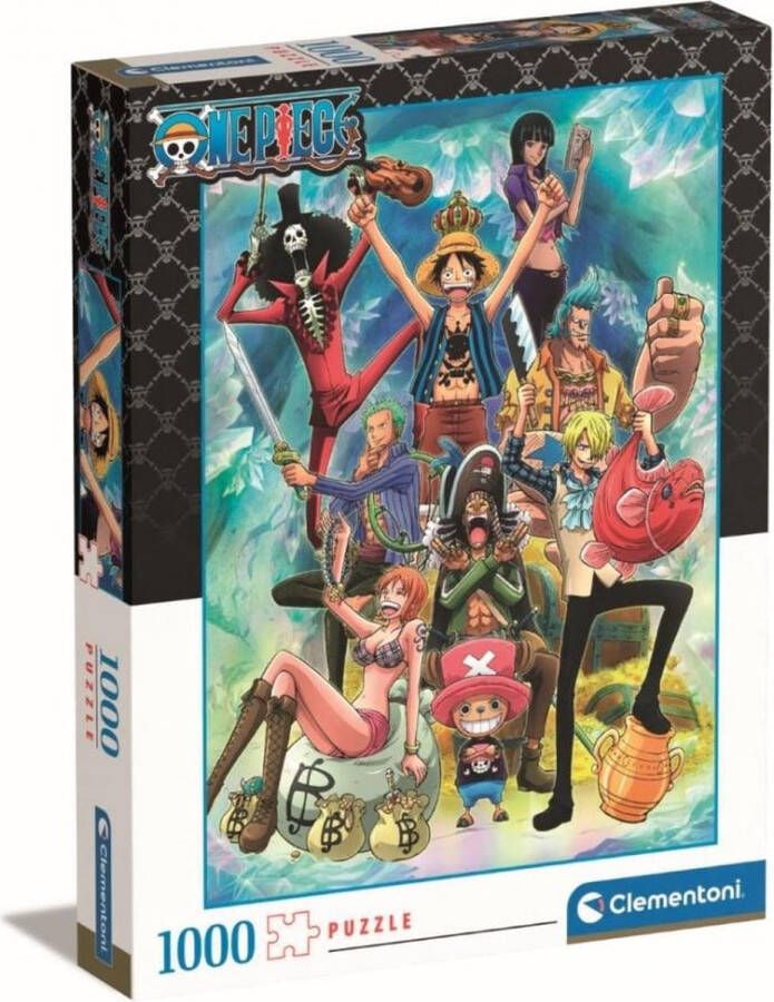 Clementoni ONE PIECE Straw Hat Crew Puzzel 1000 stukjes