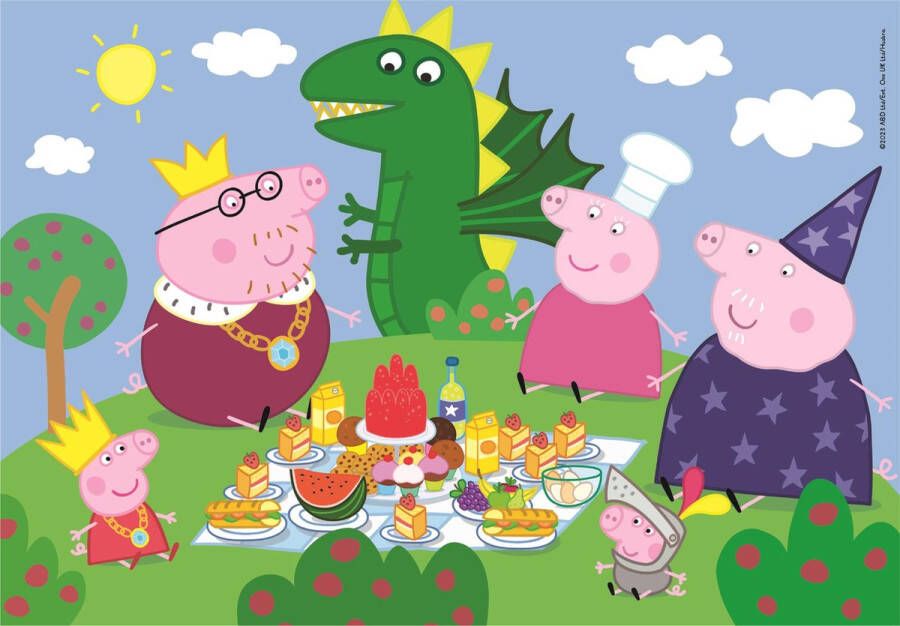 Clementoni Peppa Pig Legpuzzel Kinderpuzzel Puzzel 60 stukjes Vanaf 4 jaar