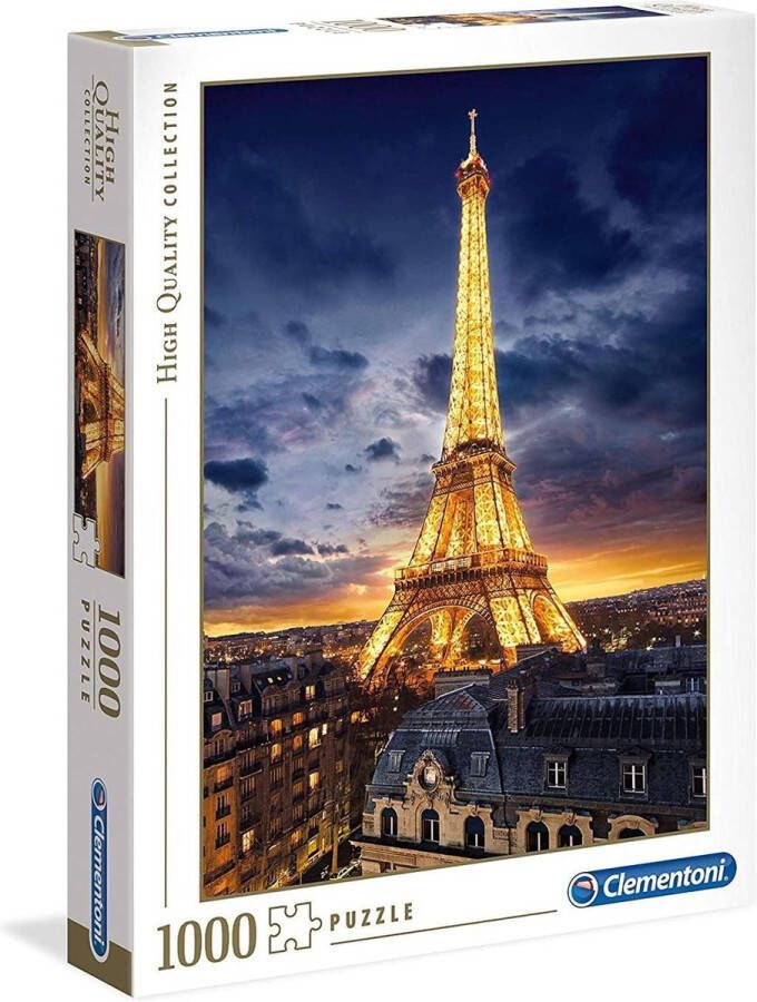 Clementoni legpuzzel HQ Tour Eiffel 1000 stukjes