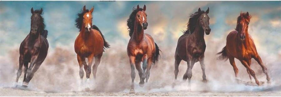 Clementoni Puzzel 1000 Stukjes High Quality Collection Horses Puzzel Voor Volwassenen en Kinderen 14-99 jaar 39607