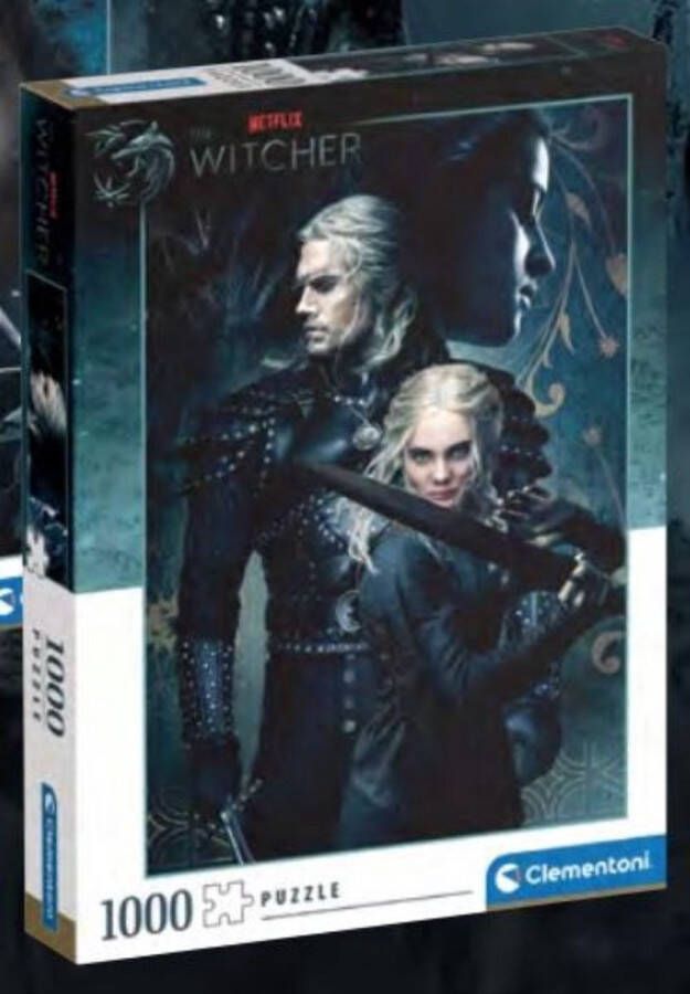 Clementoni Puzzel 1000 Stukjes High Quality Collection The Witcher Puzzel Voor Volwassenen en Kinderen 10-99 jaar 39702