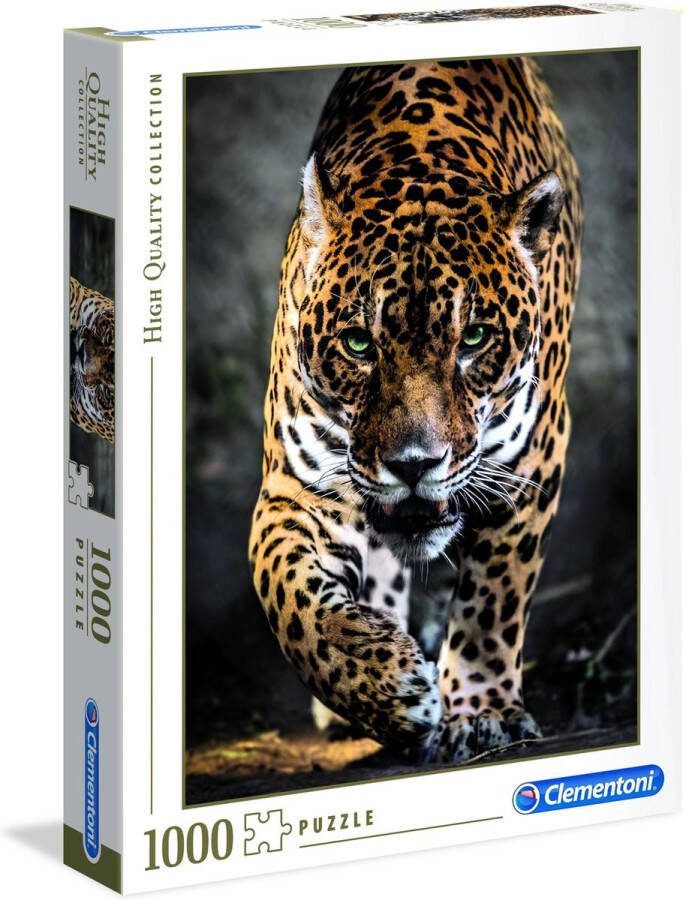 Clementoni Puzzel 1000 Stukjes High Quality Collection Walk of the Jaguar Puzzel Voor Volwassenen en Kinderen 14-99 jaar 39326
