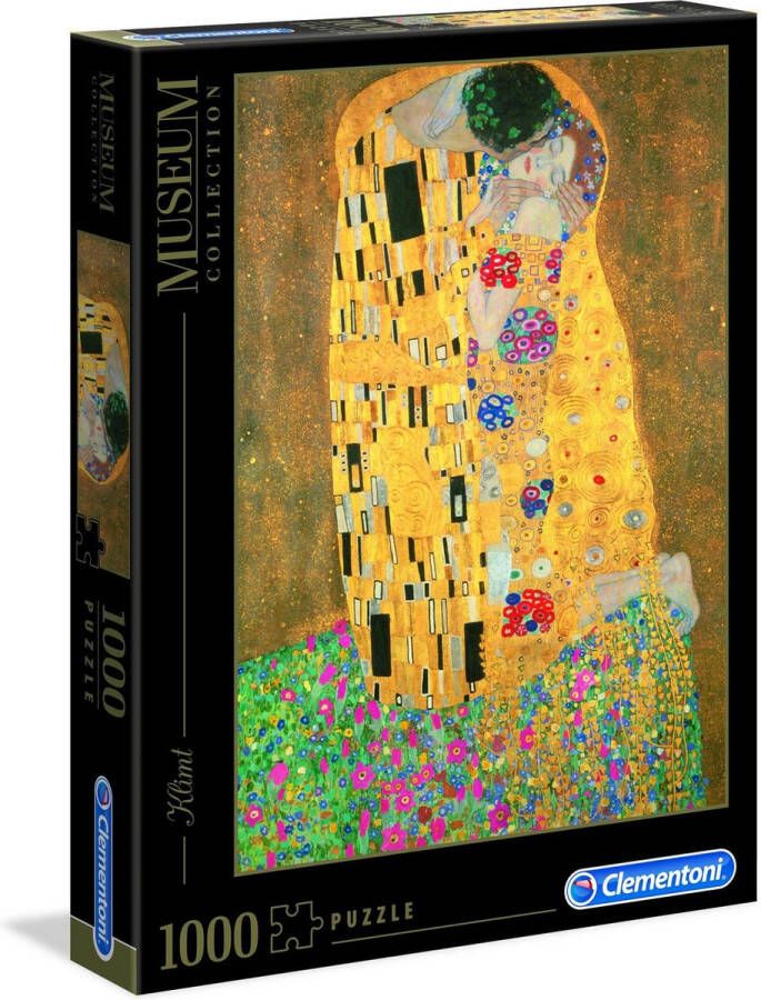 Clementoni Legpuzzel Musea Puzzel Collectie Klimt Der Kuss 1000 stukjes puzzel volwassenen