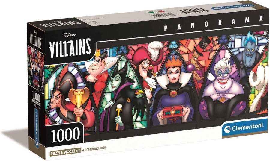 Clementoni Puzzel 1000 Stukjes Panorama Compacte doos Puzzel Voor Volwassenen