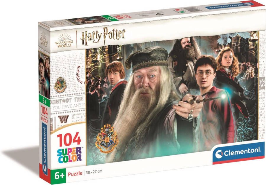 Clementoni Puzzel 104 Stukjes Harry Potter Kinderpuzzels 6-8 jaar 27264