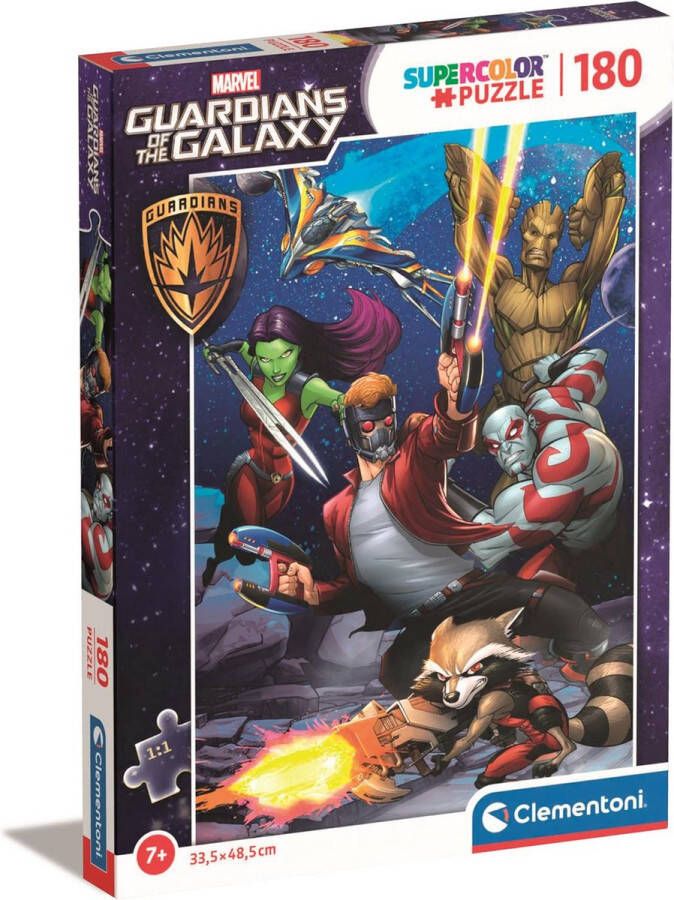 Clementoni Puzzel 180 Stukjes Marvel Guardians Of The Galaxy Kinderpuzzels 7-9 jaar 29783