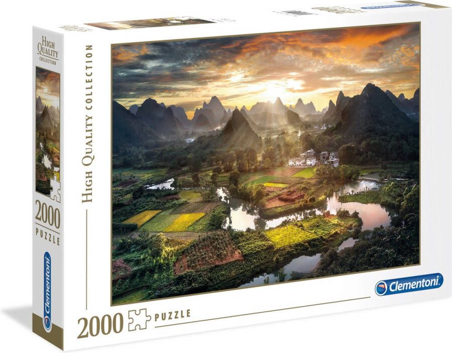 Clementoni Puzzel 2000 Stukjes High Quality Collection China Puzzel Voor Volwassenen en Kinderen 14-99 jaar 32564