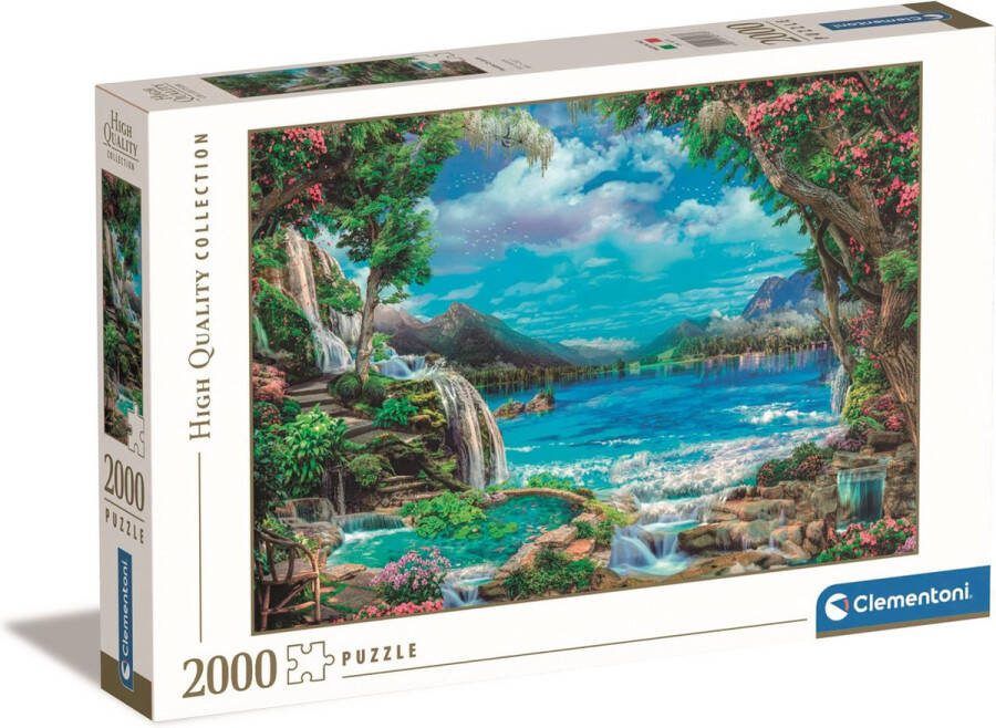 Clementoni Puzzel 2000 Stukjes High Quality Collection Paradise On Earth Puzzel Voor Volwassenen en Kinderen 14-99 jaar 32573
