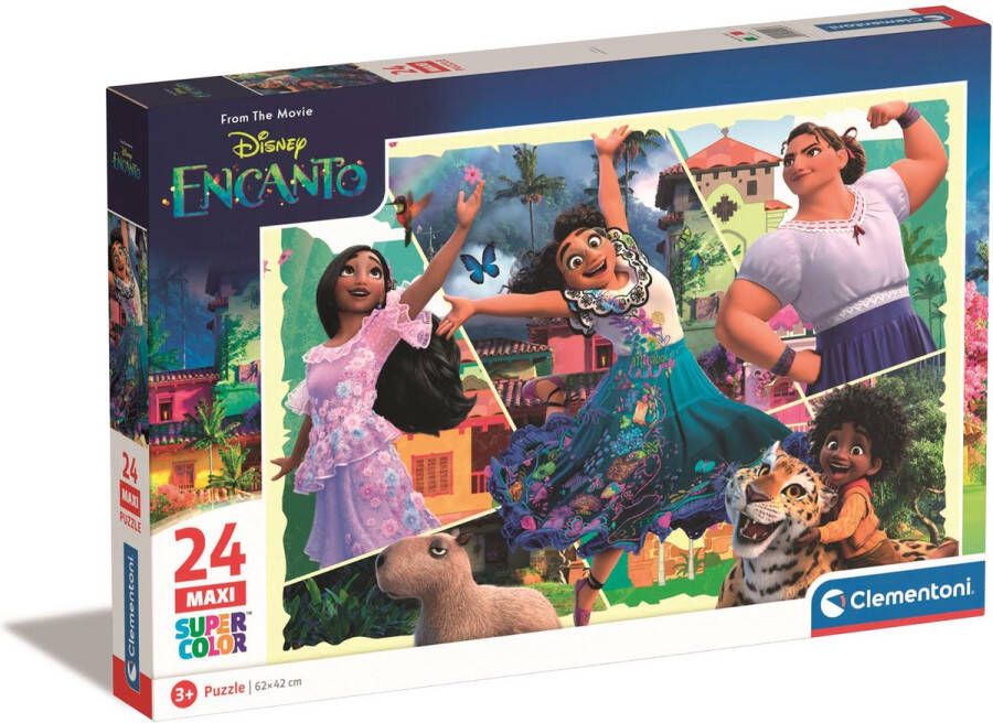 Clementoni Puzzel 24 Stukjes Maxi Encanto Kinderpuzzels 3-5 jaar 24246