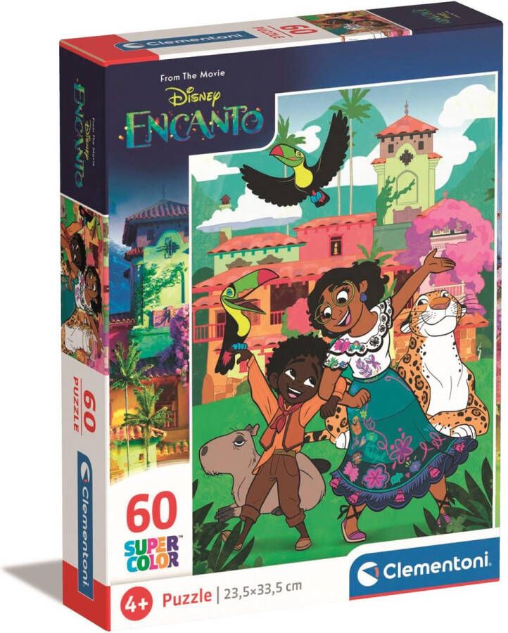 Clementoni Puzzel 60 Stukjes Disney Encanto Kinderpuzzels 5-7 jaar 26192