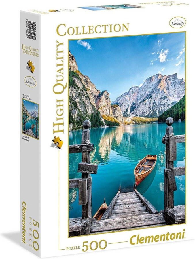 Clementoni Puzzel Braies Lake 500 stukjes