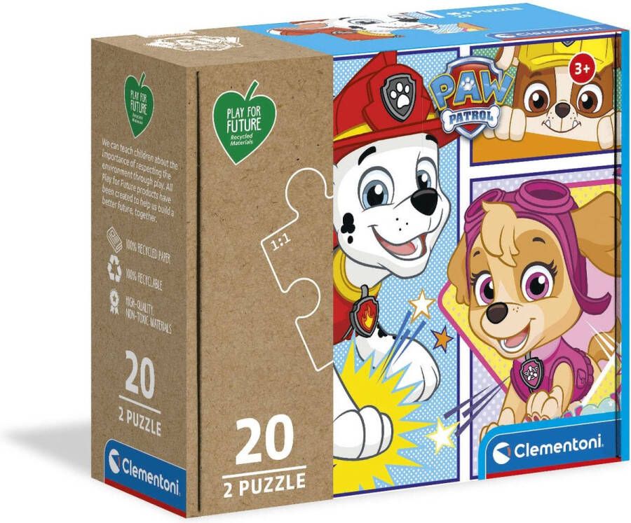 Clementoni 24782 puzzel Legpuzzel 20 stuk(s) Stripfiguren
