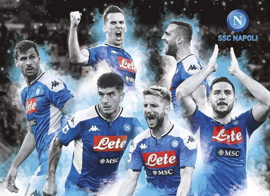 Clementoni PUZZEL SSC NAPOLI 1000 STUKJES
