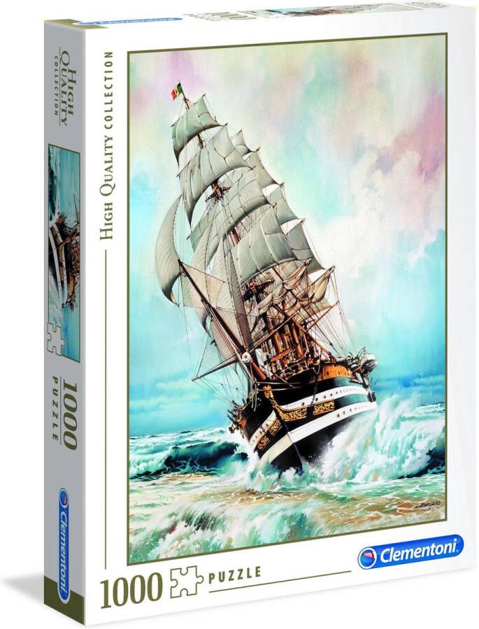 Clementoni Puzzel 1000 Stukjes High Quality Collection Amerigo Vespucci Puzzel Voor Volwassenen en Kinderen 14-99 jaar 39415