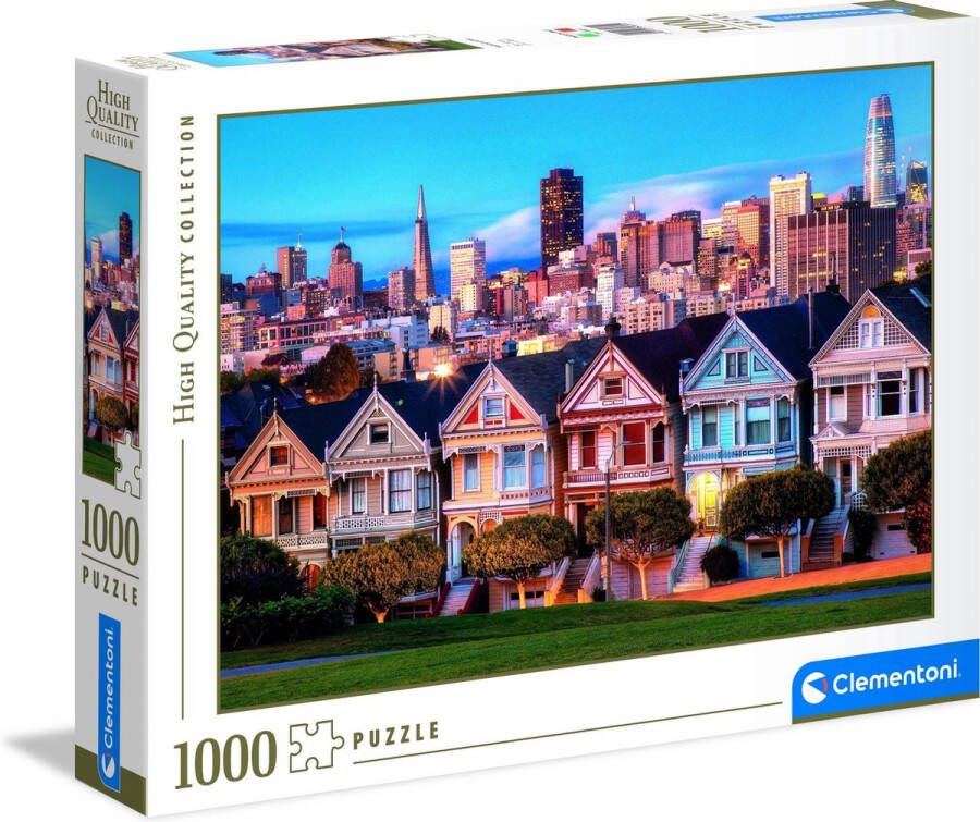 Clementoni Puzzels voor volwassenen Painted Ladies High Quality Collection Puzzel 1000 Stukjes 10+ jaar 39605