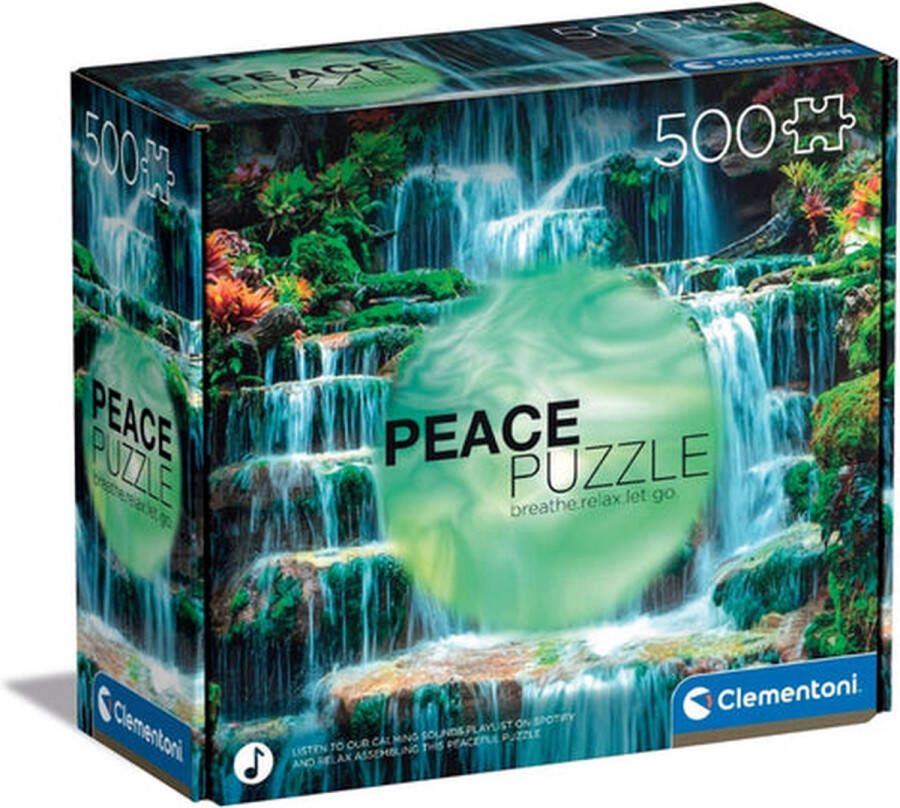 Clementoni Puzzels voor volwassenen Peace Puzzle The Flow Legpuzzel 500 Stukjes 14-99 jaar 35117