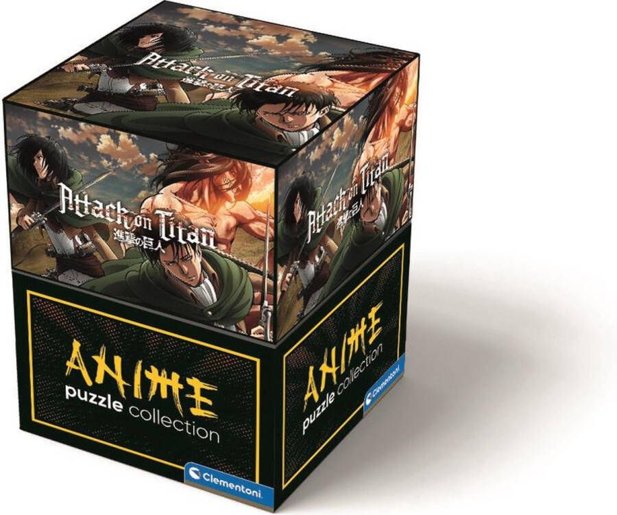 Clementoni Puzzel 500 Stukjes High Quality Collection Anime Cube Attack On Titan Puzzel Voor Volwassenen en Kinderen 14-99 jaar 35138