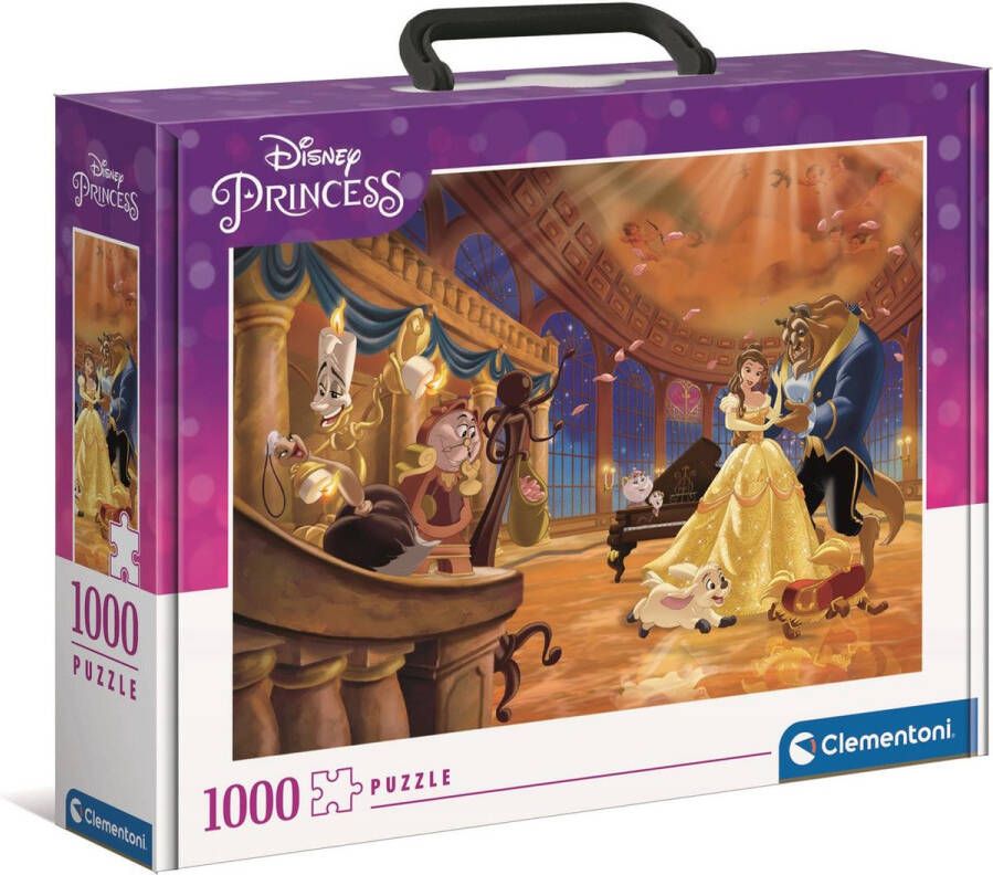 Clementoni Puzzel Disney Princess Legpuzzel 1000 stukjes Puzzel Voor Volwassenen en Kinderen vanaf 14 jaar