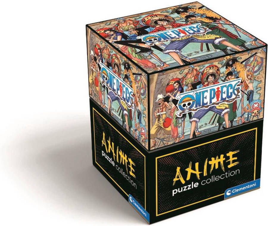 Clementoni Puzzel 500 Stukjes High Quality Collection Anime Cube One Piece Puzzel Voor Volwassenen en Kinderen 14-99 jaar 35137