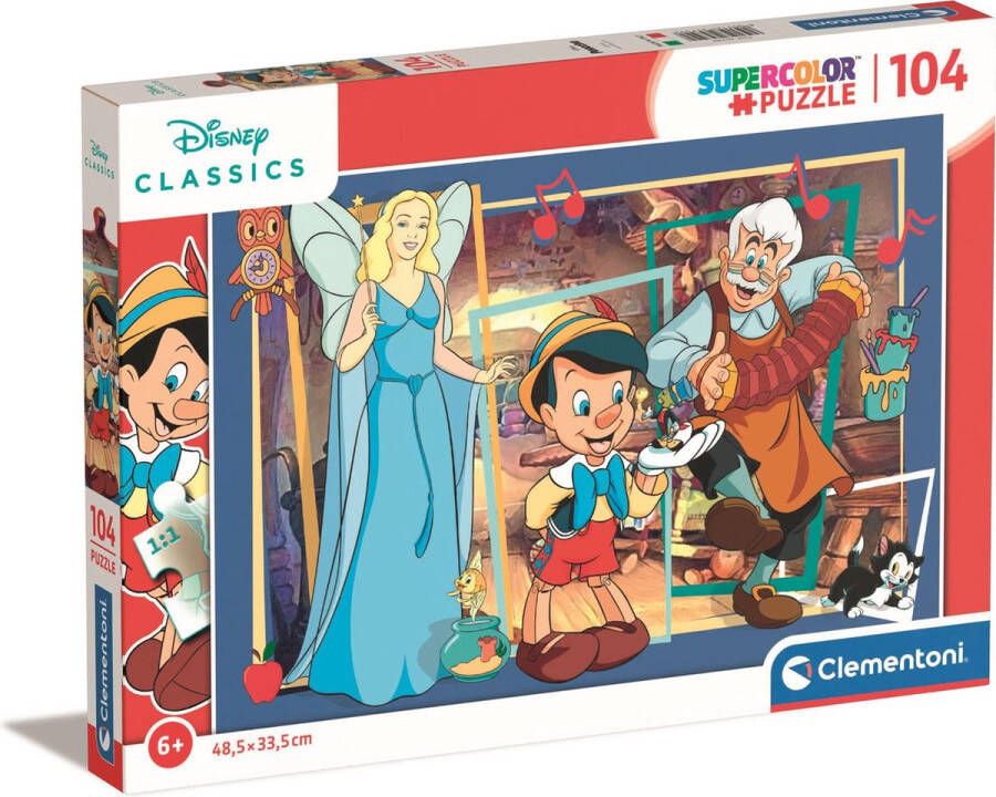 Clementoni PZL 104 DISNEY CLASSICS PINOCCHIO =2023==BLOCCO LICENZA=SBLOCCATO IL 13 10=