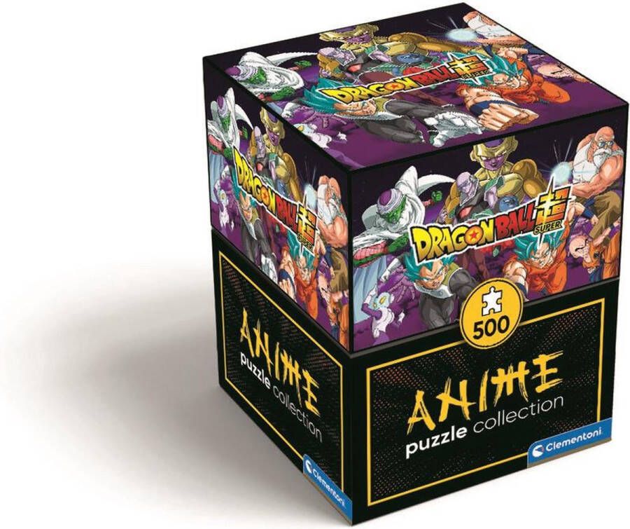 Clementoni Puzzel 500 Stukjes High Quality Collection Anime Cube Dragonball Puzzel Voor Volwassenen en Kinderen 14-99 jaar 35134