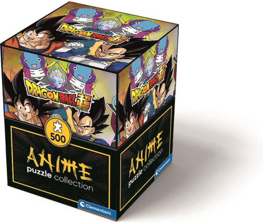 Clementoni Puzzel 500 Stukjes High Quality Collection Anime Cube Dragonball Puzzel Voor Volwassenen en Kinderen 14-99 jaar 35135