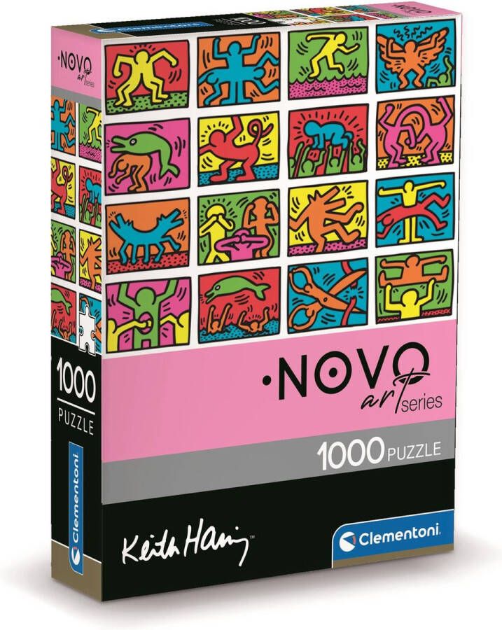 Clementoni Puzzel 1000 Stukjes Keith Haring Puzzel Voor Volwassenen en Kinderen 10-99 jaar 39755