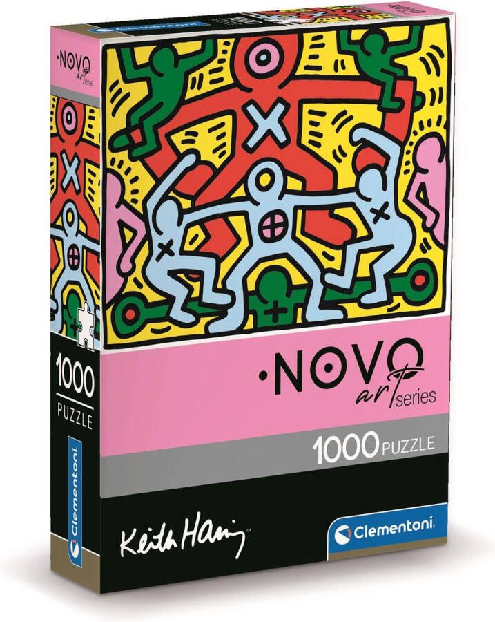 Clementoni Puzzel 1000 Stukjes High Quality Collection Haring Puzzel Voor Volwassenen en Kinderen 10-99 jaar 39757