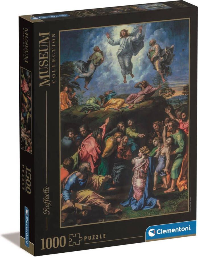 Clementoni Puzzel 1500 Stukjes Museum Raphael Transfiguration Puzzel Voor Volwassenen en Kinderen 10-99 jaar 31698