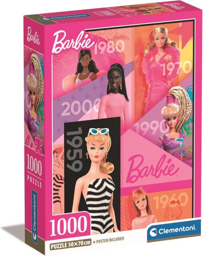 Clementoni PZL 1000 BARBIE 60 YEARS