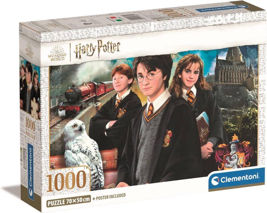 Clementoni PZL 1000 HARRY POTTER COMPACT BOX