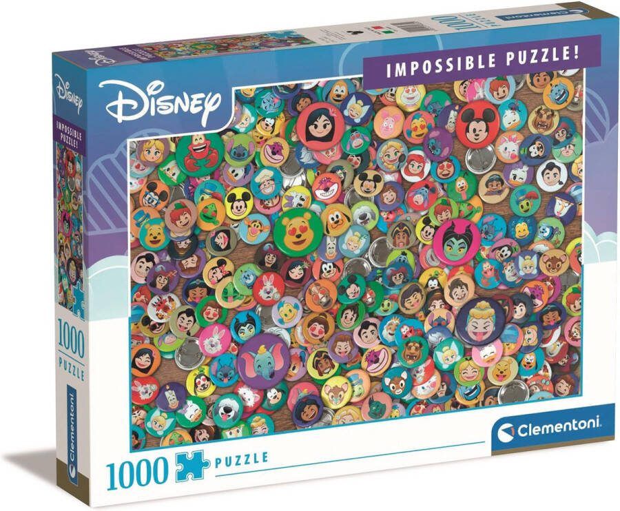 Clementoni PZL 1000 IMPOSSIBLE DISNEY emoji