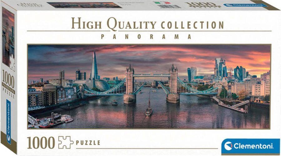 Clementoni PZL 1000 PANORAMA HQC ACROSS THE RIVER THAMES=2024=