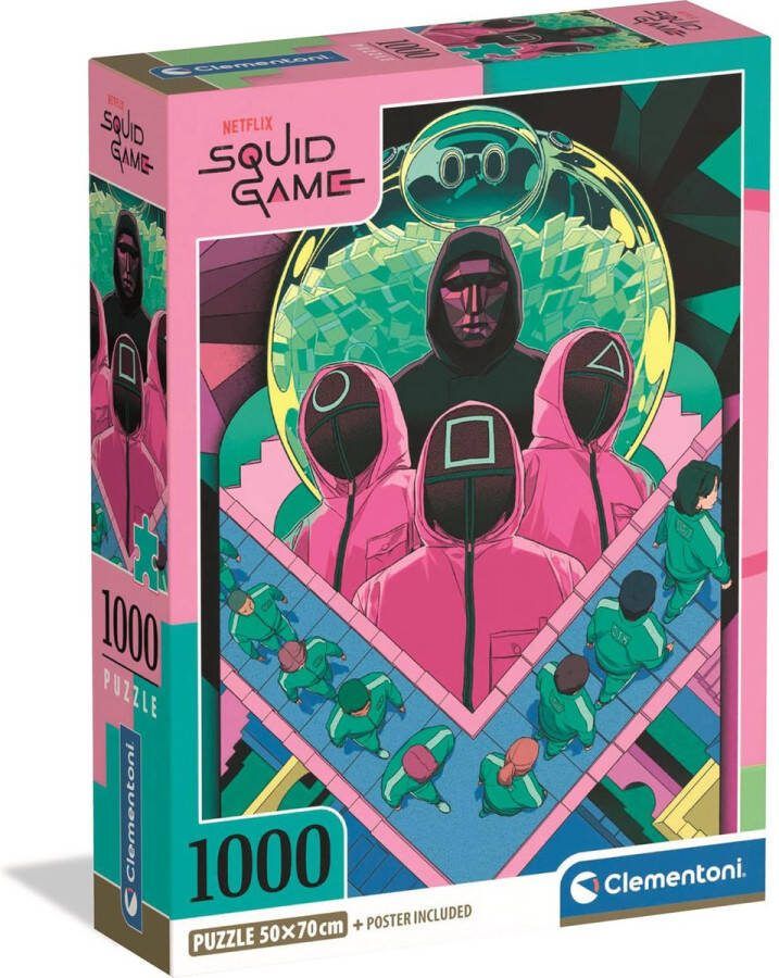 Clementoni PZL 1000 SQUID GAME 2 COMPACT-2- =2024