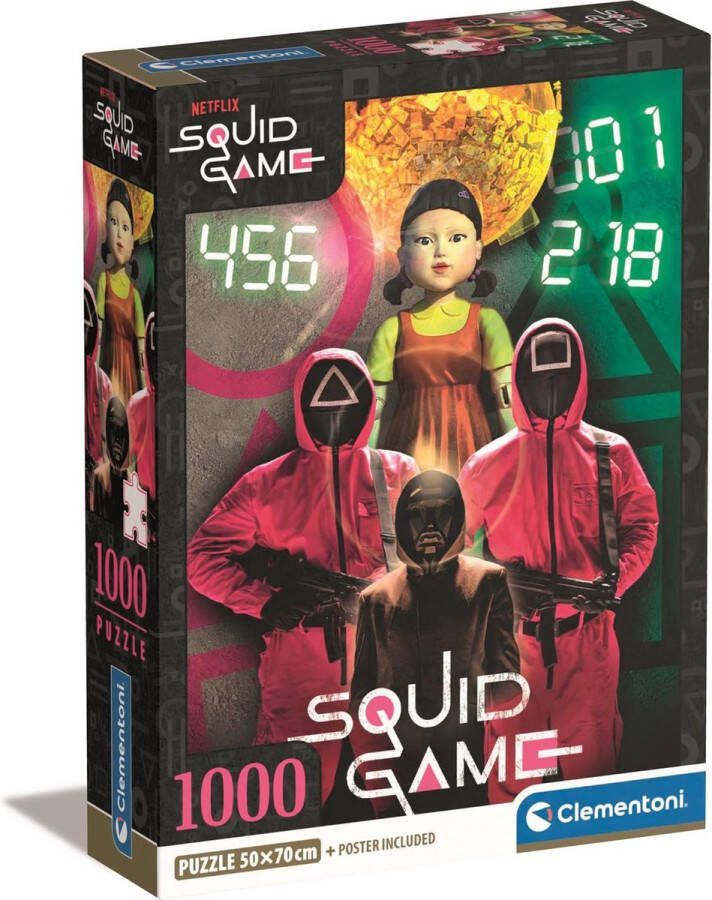Clementoni PZL 1000 SQUID GAME RIF 39693