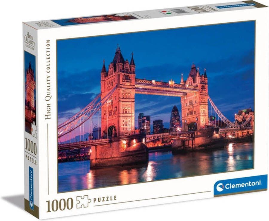 Clementoni High Quality Collection 39674 puzzel Blokpuzzel 1000 stuk(s)