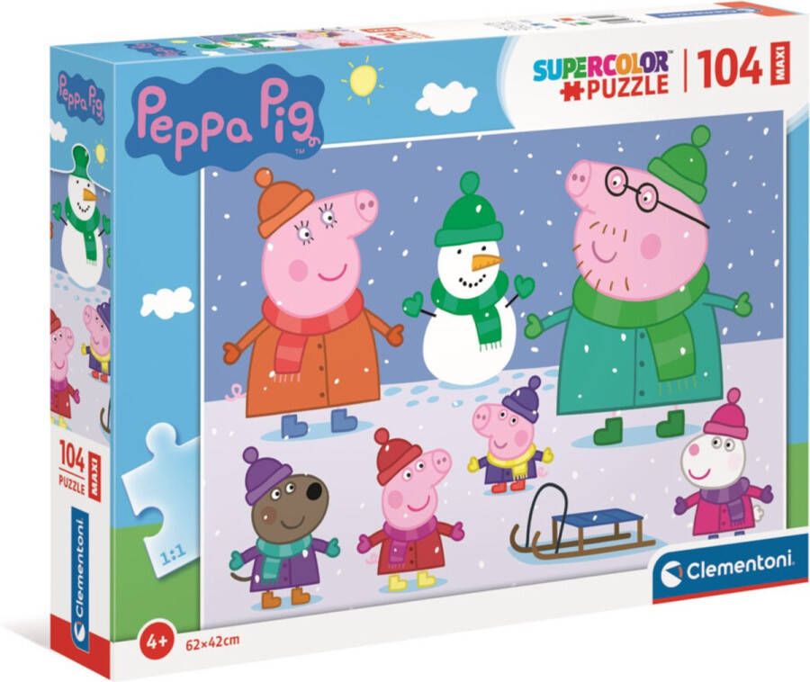 Clementoni Legpuzzel Peppa Pig 2 Herfst 104 Stukjes