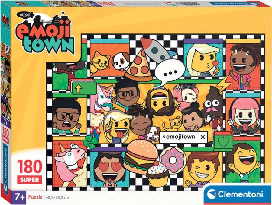 Clementoni PZL 180 Emoji town