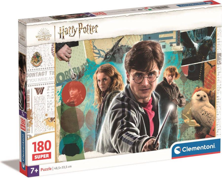 Clementoni Puzzel 180 Stukjes Harry Potter Kinderpuzzels 7-9 jaar 29068