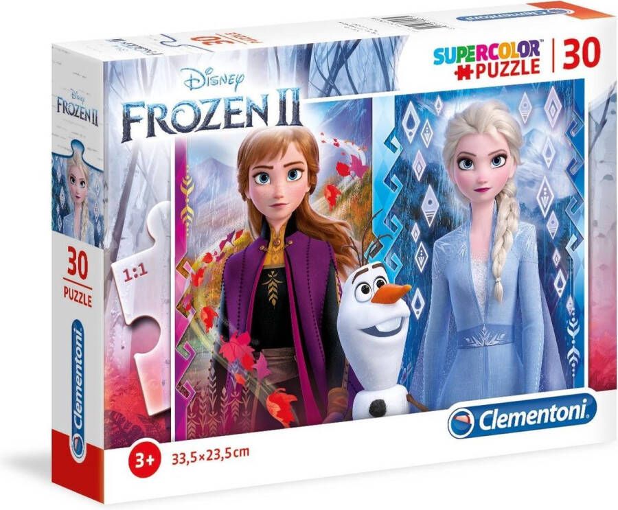 Clementoni Puzzel 30 Stukjes Frozen 2 Kinderpuzzels 3-5 jaar 20251
