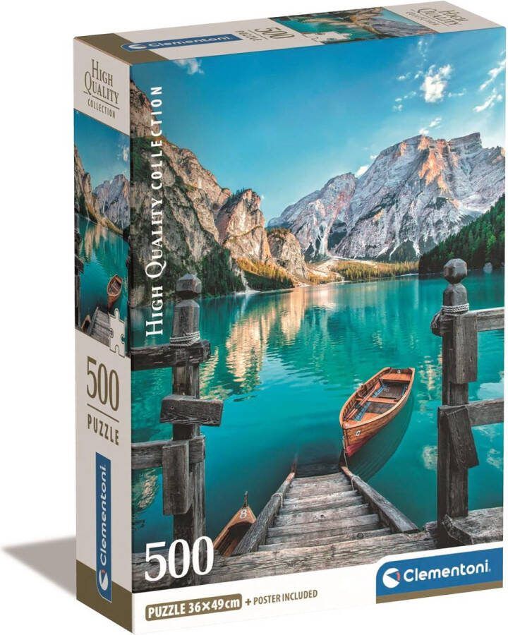 Clementoni PZL 500 COMPACT HIGH QUALITY COLLECTION BRAIES LAKE