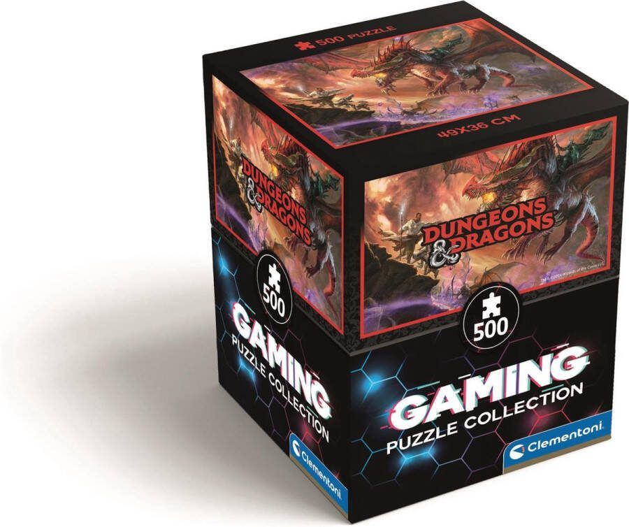 Clementoni PZL 500 CUBE DUNGEONS & DRAGONS