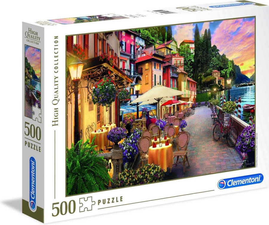 Clementoni High Quality Puzzel Collectie Monte Rosa dreaming 500 stukjes puzzel volwassenen