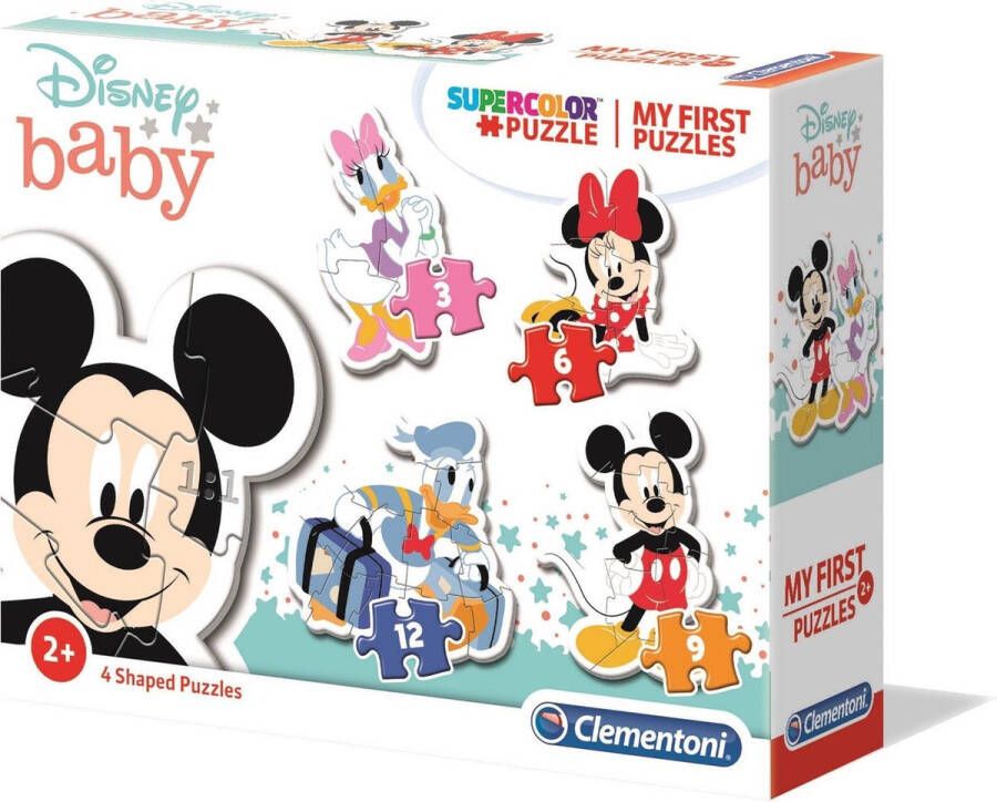 Clementoni legpuzzel My First Puzzle Disney 4 puzzels