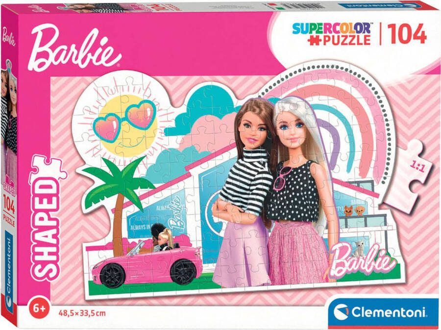Clementoni Kinderpuzzels Barbie 104 Stukjes Puzzel 6-8 jaar 27163
