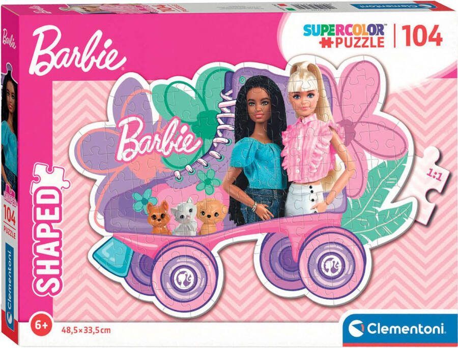Clementoni Kinderpuzzels Barbie 104 Stukjes Puzzel 6-8 jaar 27164