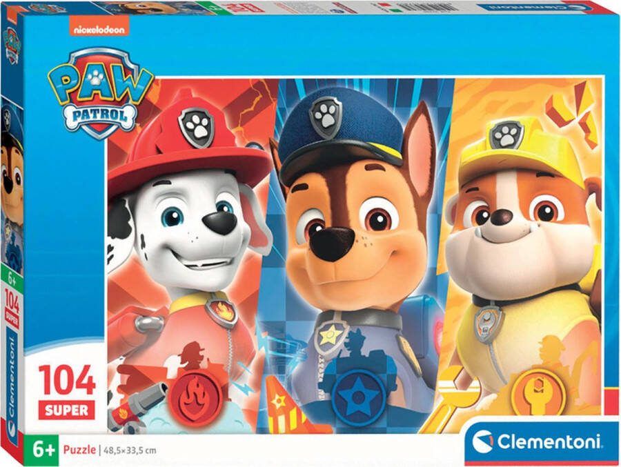 Clementoni PZL SUPER 104 PAW PATROL