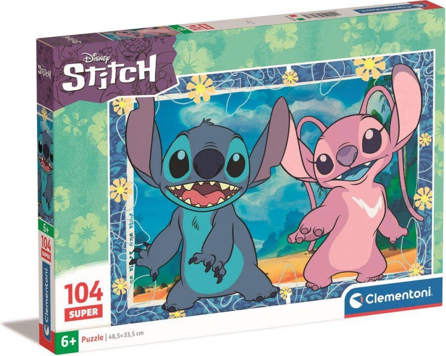 Clementoni PZL SUPER 104 STITCH DISNEY