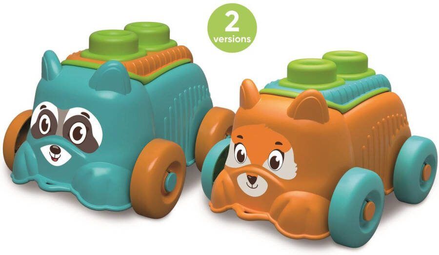 Clementoni Soft Clemmy Emmer met Bouwset en Hondje Zachte Stapelblokken Speelgoed voor Baby s vanaf 6 maanden